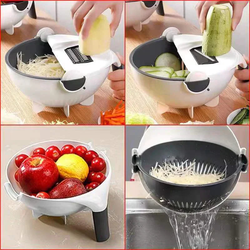 9 in 1 Vegetable Cutter - Promo 50% Today