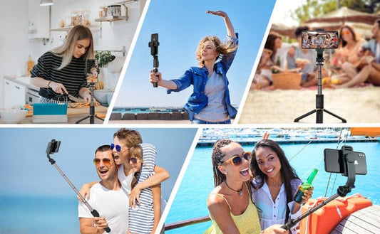 360° Rotate Tripod Selfie Stick - Promo 50% Today