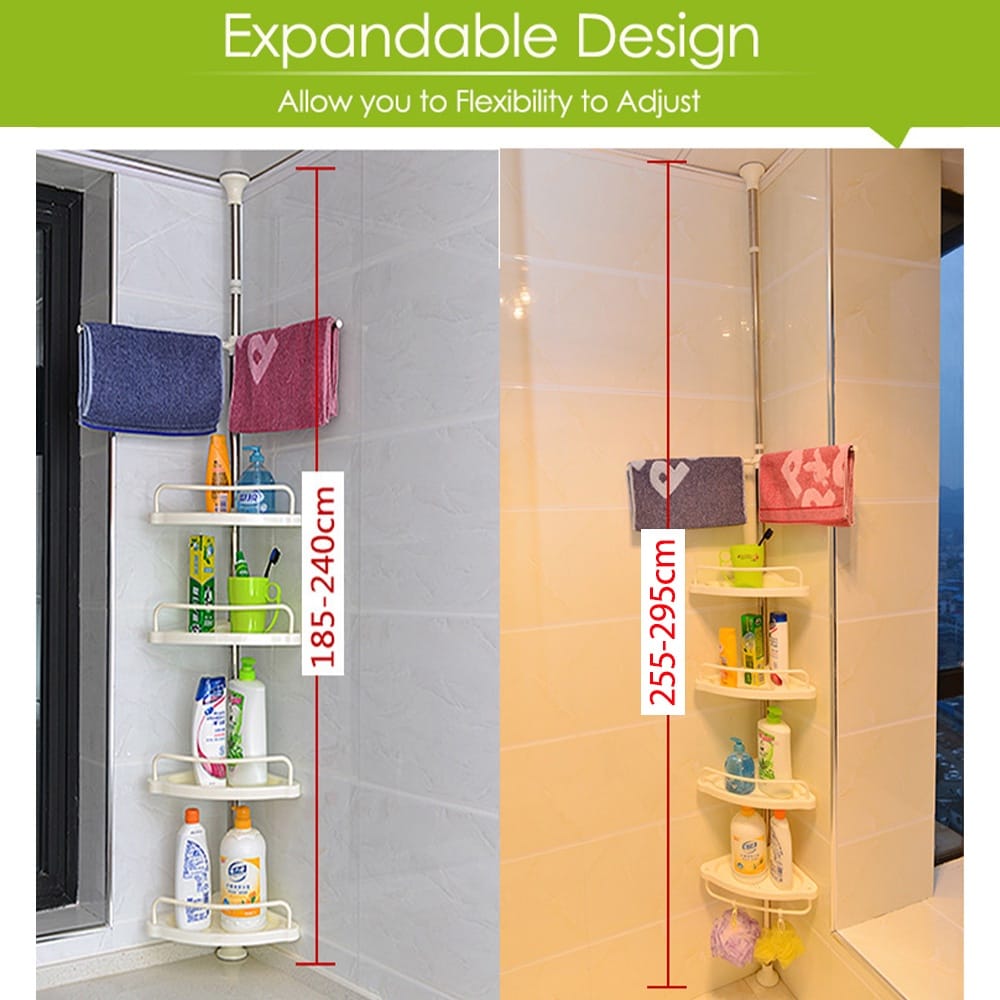 Rak Bilik Air 4 Layer - Promo 50% + FREE COD