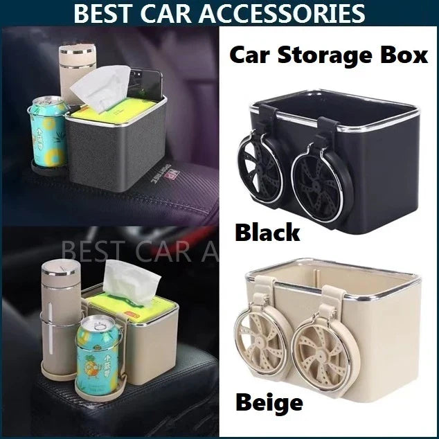 Storage Box Kereta 2-in-1