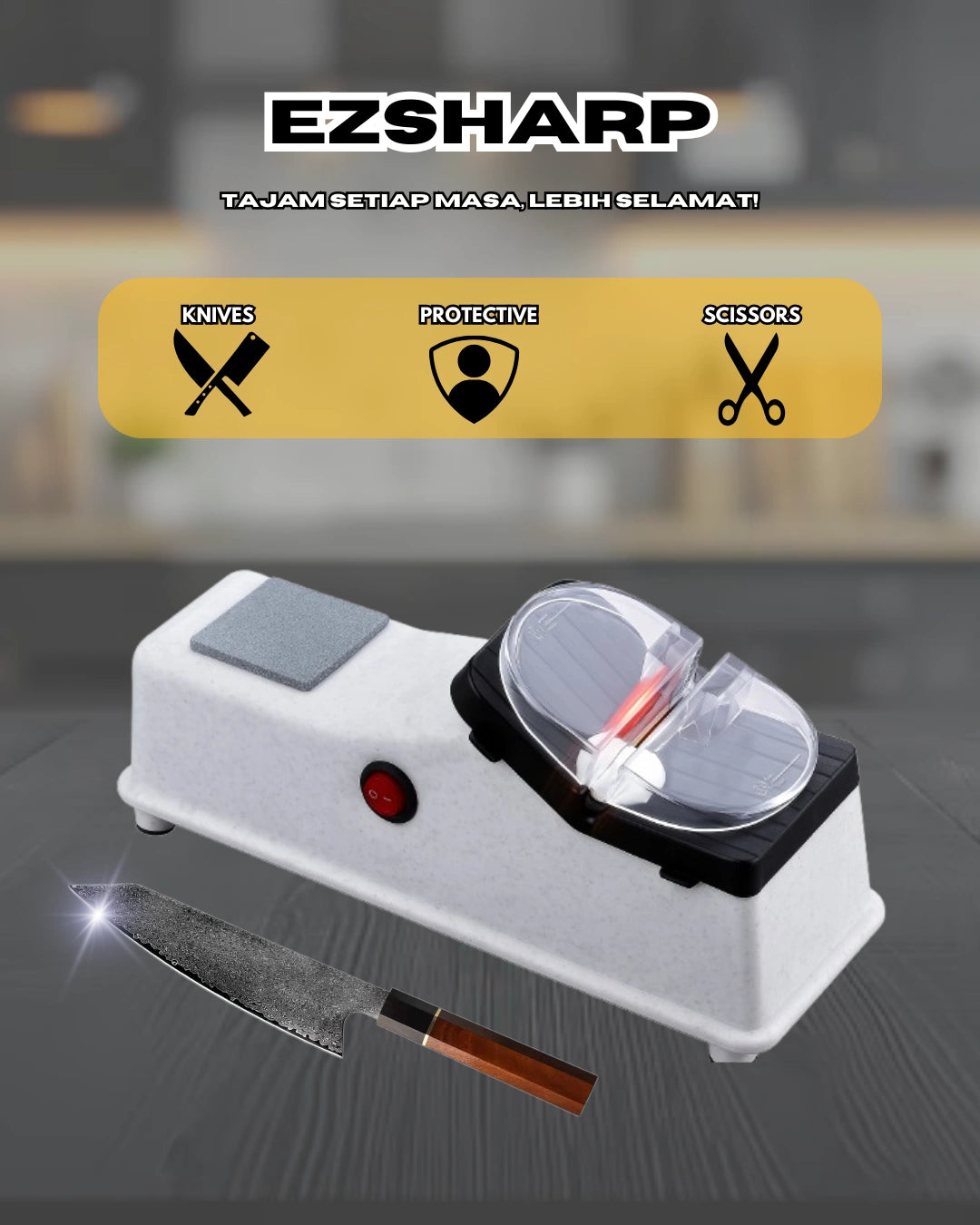 EZSharp™ Knife Sharpener Pro