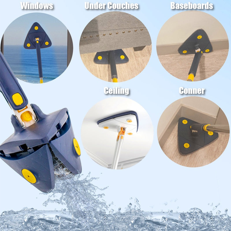 Smart Triangle Rotatable Mop