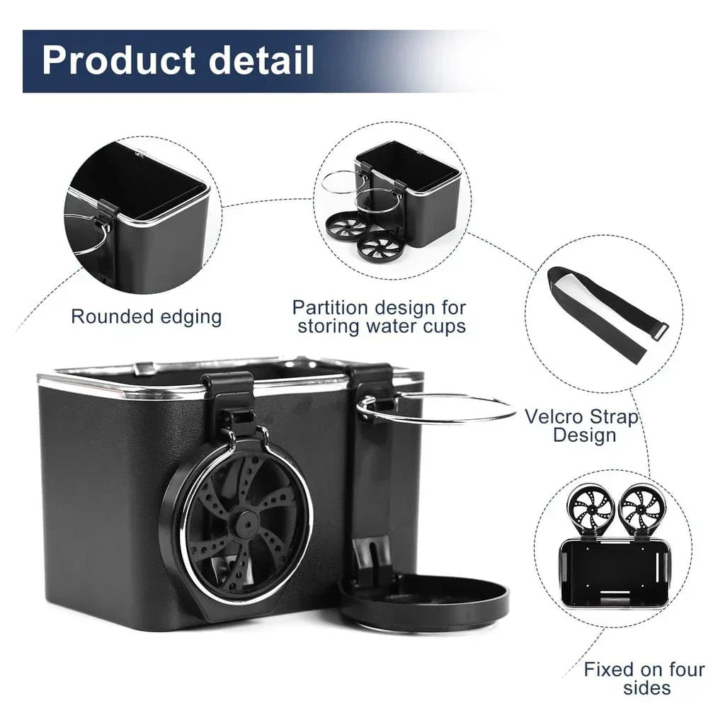 Storage Box Kereta 2-in-1