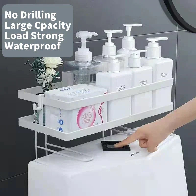 Stainless Steel Toilet Organizer - Promo 50% Today