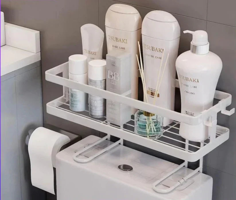 Stainless Steel Toilet Organizer - Promo 50% Today