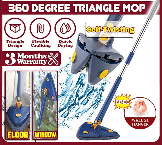 Smart Triangle Rotatable Mop